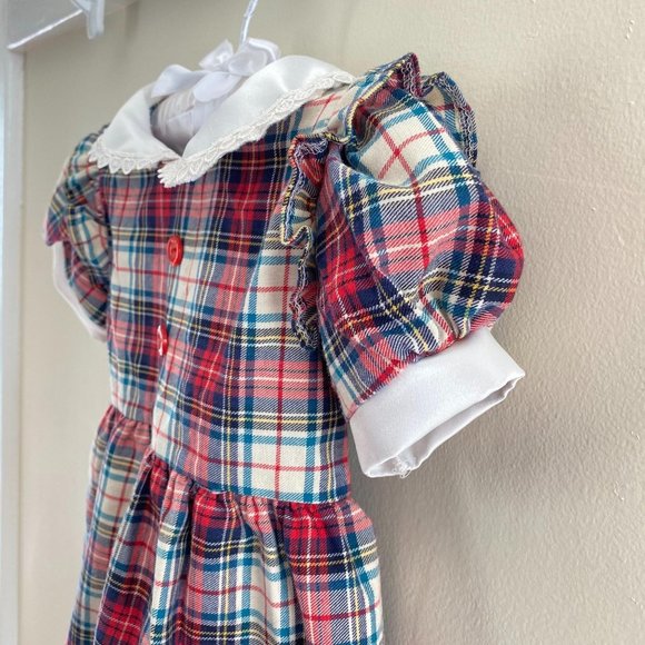 Glen Appin of Scotland Plaid Holiday Dress 18 Months - Picture 2 of 9